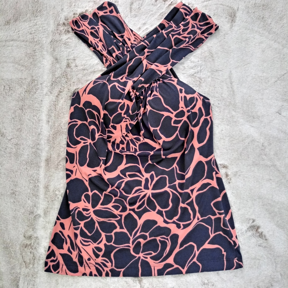 Outback Red Women's Floral Halter Size Small